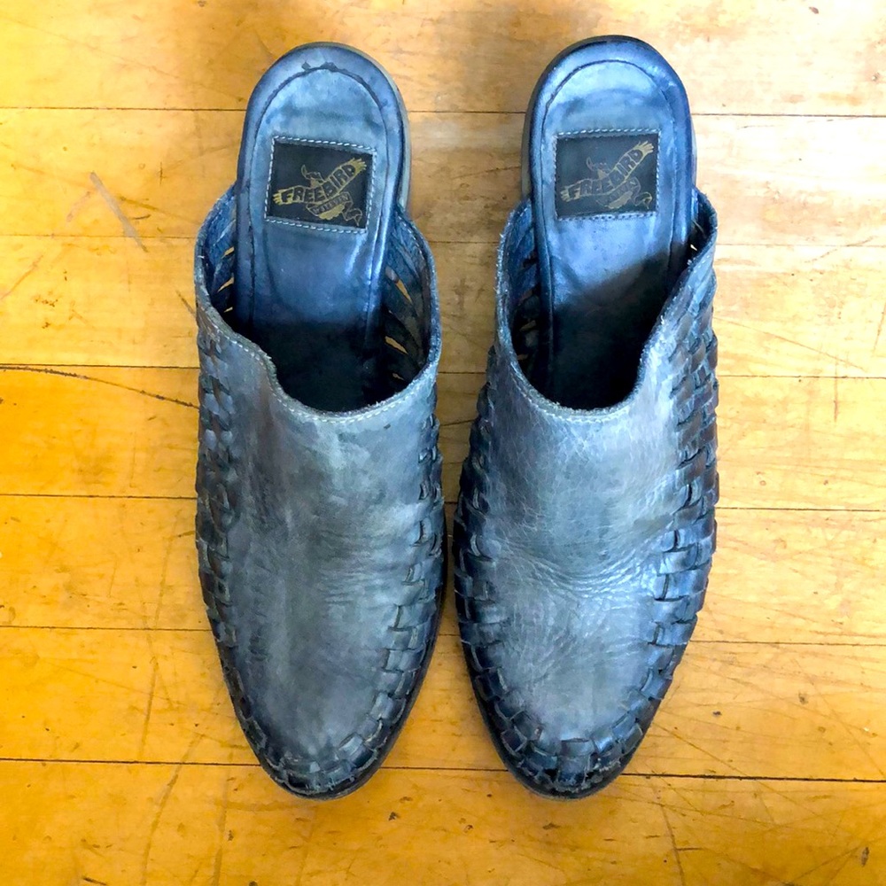 Freebird by Steve Teal Leather slip-ons